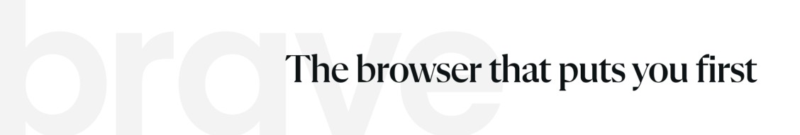 Brave-software company banner