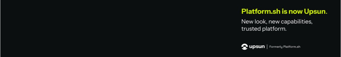 Platform.sh company banner