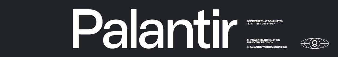 Palantir company banner