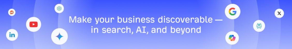 Ahrefs company banner