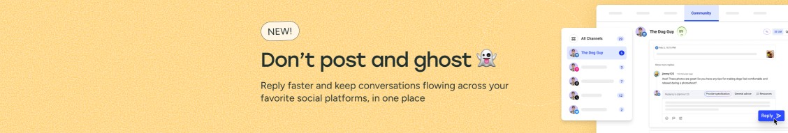 Buffer company banner