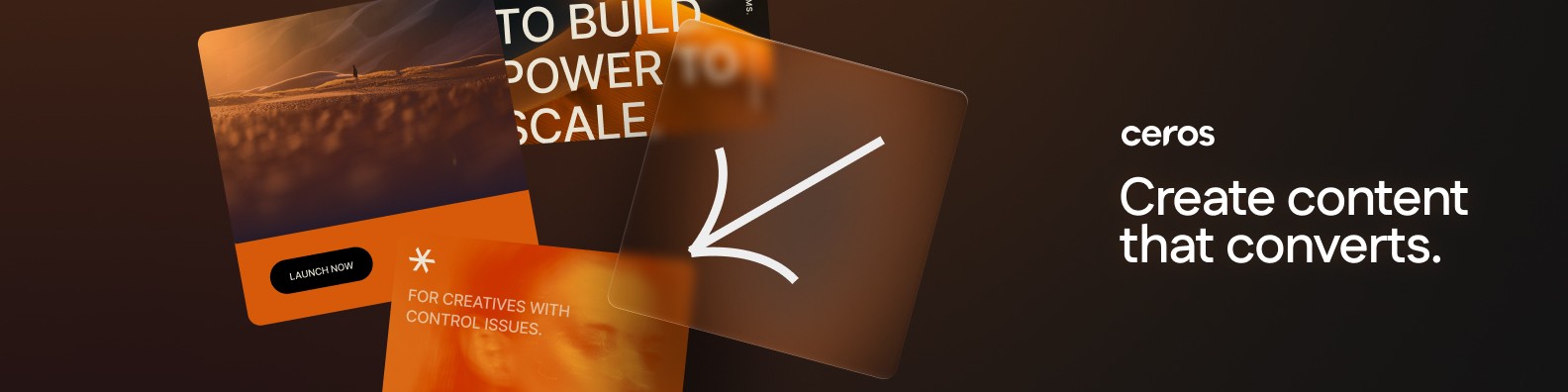 Ceros company banner